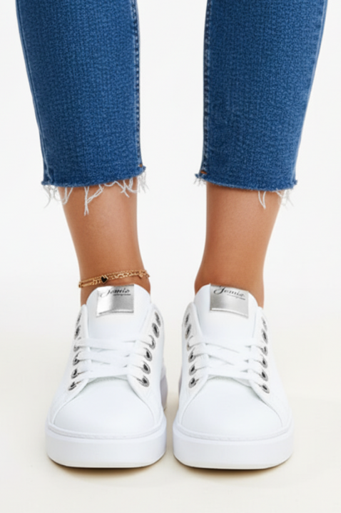 Adidași damă KLAMELDA WHITE, Culoare: alb, IVET.RO - Reduceri de până la -80%