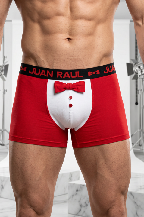 Boxeri pentru bărbați cu design amuzant SORANO RED, Culoare: roșu, IVET.RO - Reduceri de până la -80%