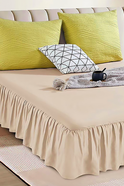 Cuvertură de pat BENJILFA BEIGE 200х220 cm, Culoare: bej, IVET.RO - Reduceri de până la -80%