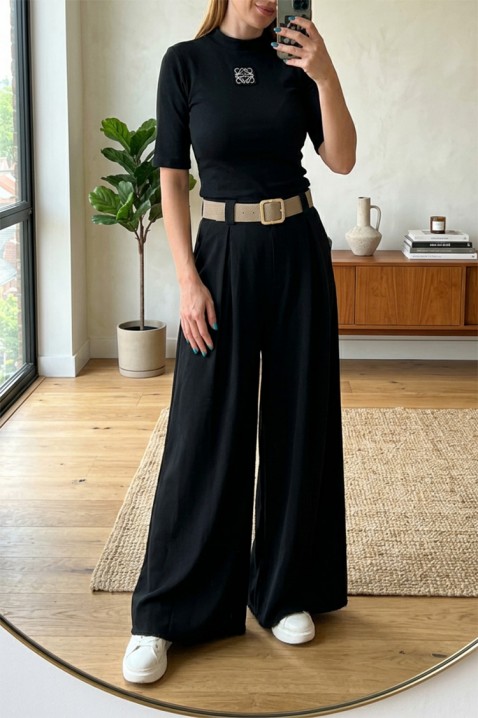 Pantaloni ILOPERNA BLACK, Culoare: negru, IVET.RO - Reduceri de până la -80%