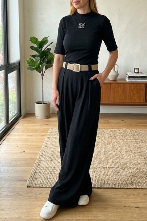 Pantaloni ILOPERNA BLACK, Culoare: negru, IVET.RO - Reduceri de până la -80%