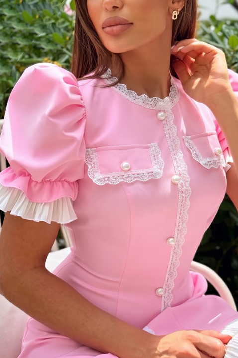 Rochie ALANZINA, Culoare: roz, IVET.RO - Reduceri de până la -80%