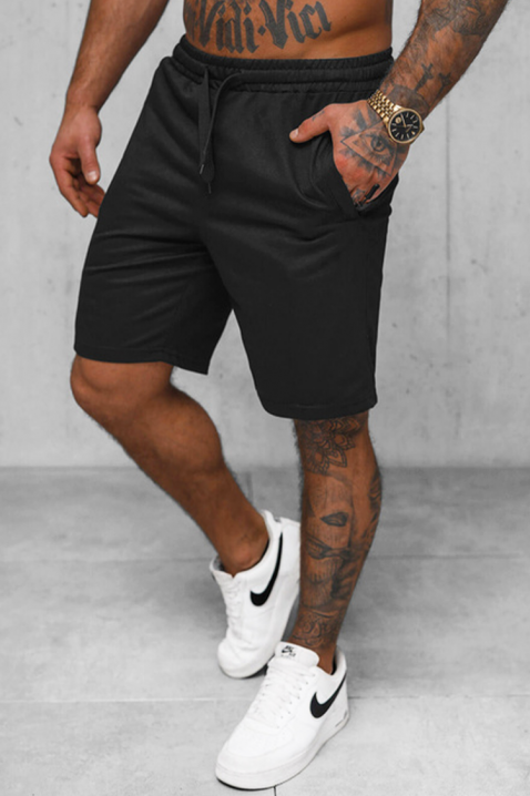 Pantaloni scurți pentru viata de zi cu zi pentru bărbați OZINO BLACK, Culoare: negru, IVET.RO - Reduceri de până la -80%