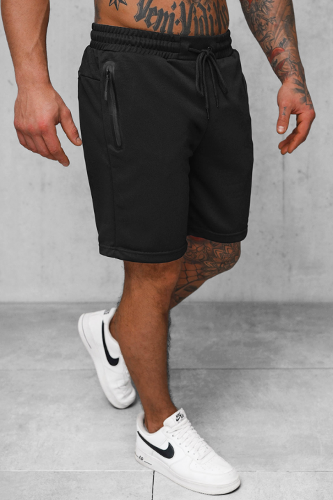 Pantaloni scurți pentru viata de zi cu zi pentru bărbați OZINO BLACK, Culoare: negru, IVET.RO - Reduceri de până la -80%