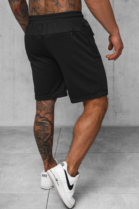 Pantaloni scurți pentru viata de zi cu zi pentru bărbați OZINO BLACK, Culoare: negru, IVET.RO - Reduceri de până la -80%