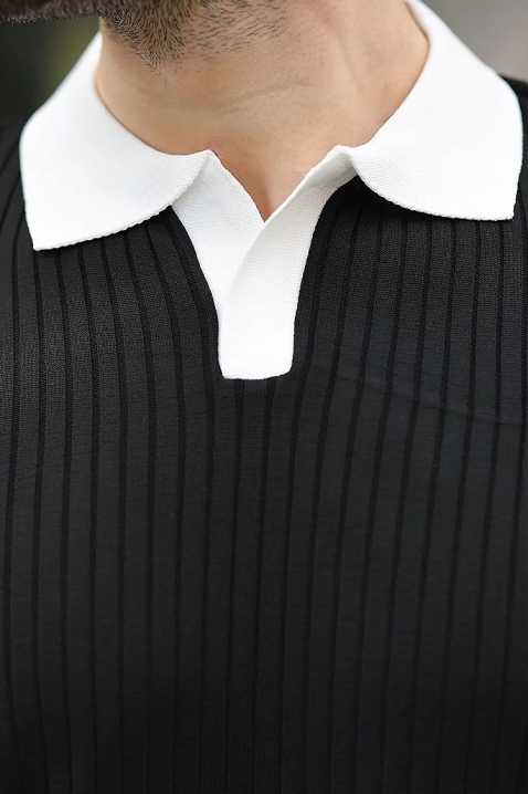 Tricou bărbați RONELMO BLACK, Culoare: negru, IVET.RO - Reduceri de până la -80%