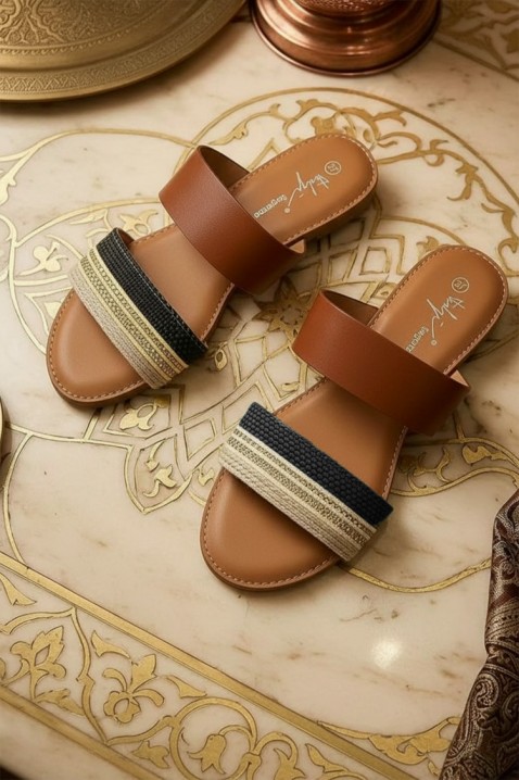 Papuci de damă cu un design deosebit MEDERO, Culoare: multicolor, IVET.RO - Reduceri de până la -80%