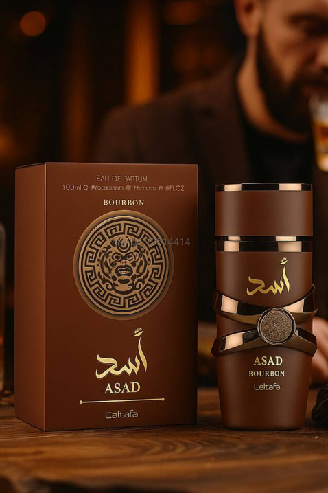 Parfum oriental Lattafa Asad Bourbon EDP 100 mlIVET.RO - Reduceri de până la -80%