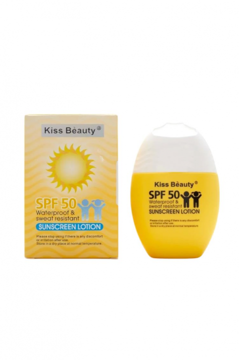 Loțiune de protecție solară КISS BEAUTY SPF 50IVET.RO - Reduceri de până la -80%
