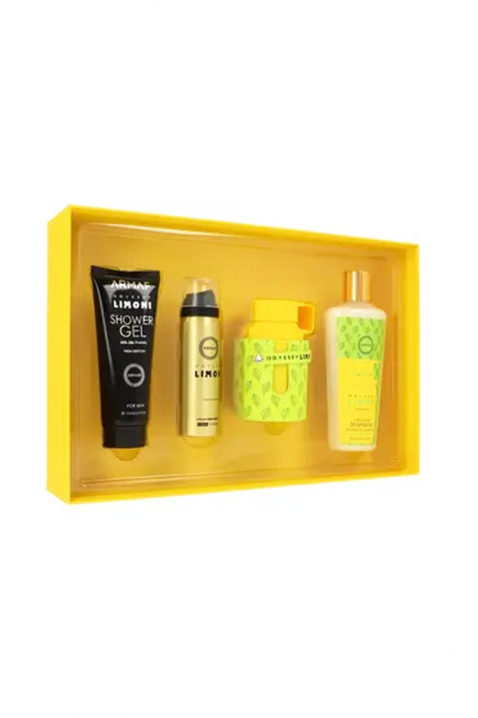 Set unisex oriental Armaf Odyssey Limoni Fresh Edition EDP 100 ml + Parfum spray pentru corp 50 ml + Gel de duș 100 ml + Șampon 250 mlIVET.RO - Reduceri de până la -80%