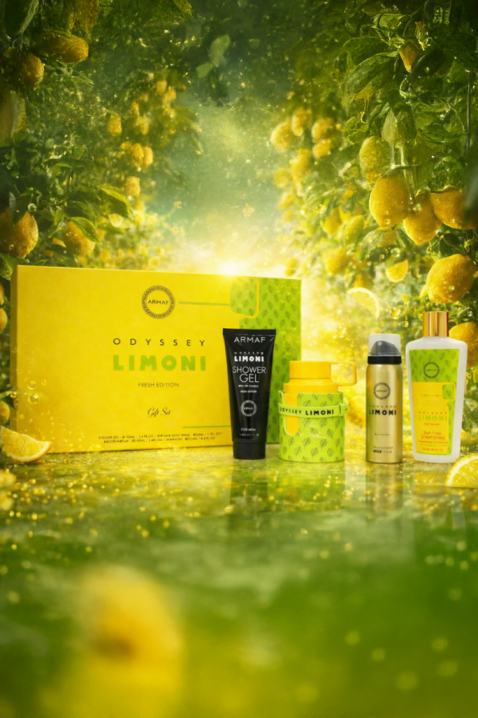 Set unisex oriental Armaf Odyssey Limoni Fresh Edition EDP 100 ml + Parfum spray pentru corp 50 ml + Gel de duș 100 ml + Șampon 250 mlIVET.RO - Reduceri de până la -80%