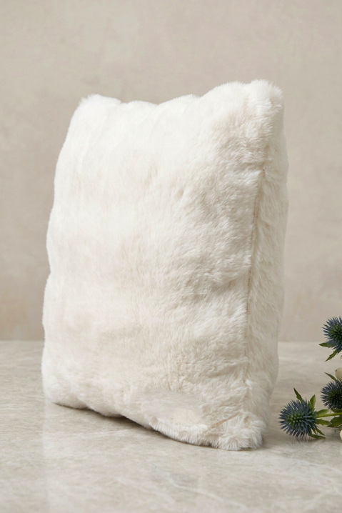 Față de pernă decorativă de lux CARMENA WHITE 40х40 cm, Culoare: alb, IVET.RO - Reduceri de până la -80%