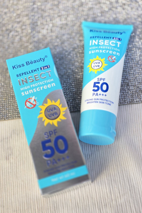 Kiss Beauty Insect 2 în 1: repelent și cremă de protecție solară 60 mlIVET.RO - Reduceri de până la -80%