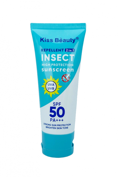 Kiss Beauty Insect 2 în 1: repelent și cremă de protecție solară 60 mlIVET.RO - Reduceri de până la -80%