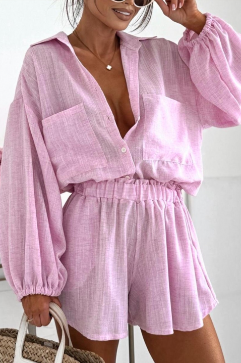 Set de damă aerisit, format din două piese ADAMILA PINK, Culoare: roz, IVET.RO - Reduceri de până la -80%