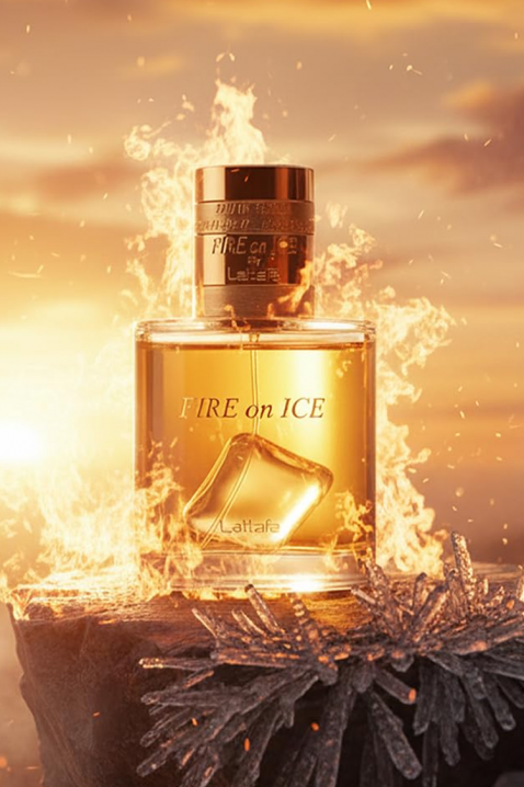 Parfum oriental Lattafa Fire On Ice Edp 110 mlIVET.RO - Reduceri de până la -80%