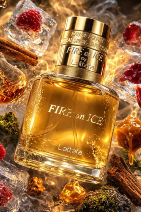 Parfum oriental Lattafa Fire On Ice Edp 110 mlIVET.RO - Reduceri de până la -80%