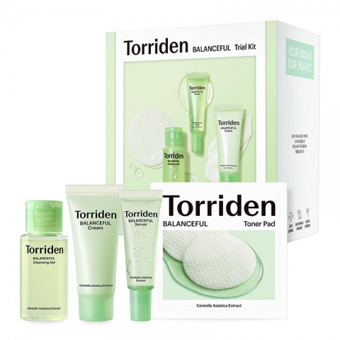 Torriden BALANCEFUL Trial Kit 30 ml + 10 ml + 20 ml + 2 bucIVET.RO - Reduceri de până la -80%
