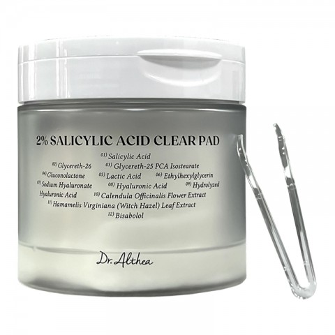 DR. ALTHEA 2% Salicylic Acid Clear Pad 60 bucIVET.RO - Reduceri de până la -80%