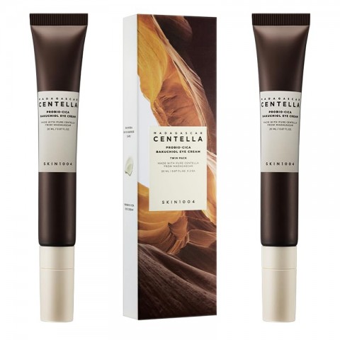 SKIN1004 Madagascar Centella Probio-Cica Bakuchiol Eye Cream Twin Pack 20 ml*2IVET.RO - Reduceri de până la -80%