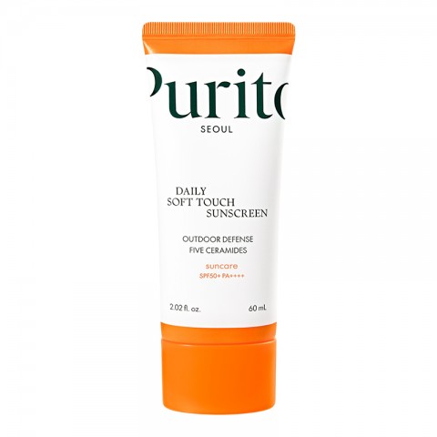 PURITO Seoul Daily Soft Touch Sunscreen SPF 50 PA++++ Ceramide Sunscreen 60 mlIVET.RO - Reduceri de până la -80%
