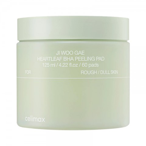 CELIMAX Ji Woo Gae Heartleaf BHA Peeling Pad 125 ml 60 bucIVET.RO - Reduceri de până la -80%