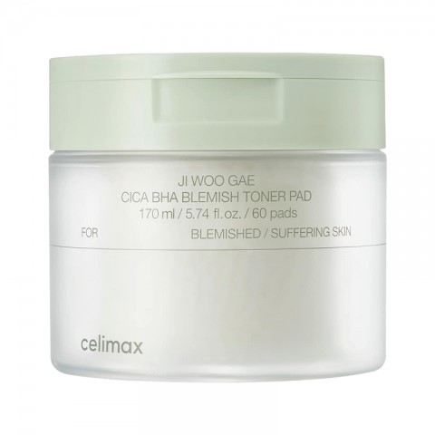 CELIMAX Ji Woo Gae Cica BHA Blemish Toner Pad 170 mlIVET.RO - Reduceri de până la -80%