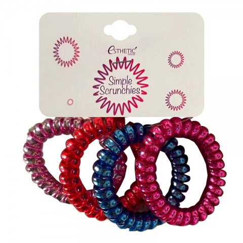 Esthetic House CP-1 Simple Scrunchies (4 bucăți în pachet)IVET.RO - Reduceri de până la -80%