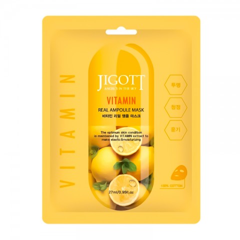 Jigott Vitamin Real Ampoule Mask 27 mlIVET.RO - Reduceri de până la -80%