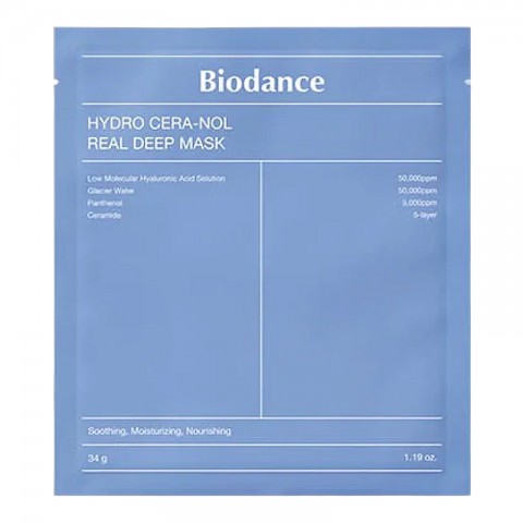 BIODANCE Hydro Cera-Nol Real Deep Sheet Mask 1 bucIVET.RO - Reduceri de până la -80%