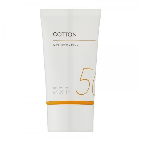 MISSHA All-Around Safe Block Cotton Sun SPF 50+ PA++++ 50 mlIVET.RO - Reduceri de până la -80%