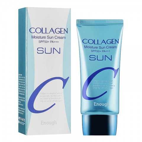 ENOUGH Collagen Moisture Sun Cream SPF50+ PA++++ 50 gIVET.RO - Reduceri de până la -80%