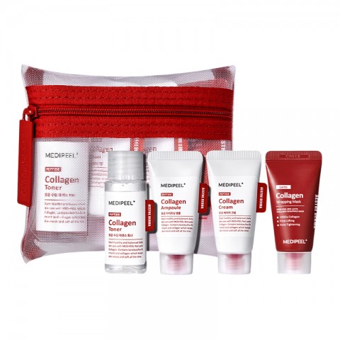 MEDI-PEEL Red Lacto Collagen Skin Care Trial Kit (30ml+15ml*3)IVET.RO - Reduceri de până la -80%