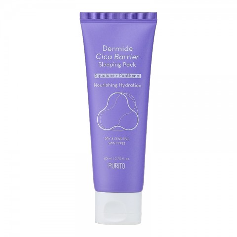 PURITO Dermide Cica Barrier Sleeping Pack 80 mlIVET.RO - Reduceri de până la -80%