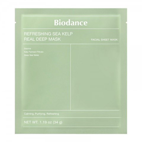 BIODANCE Refreshing Sea Kelp Real Deep Mask 1 bucIVET.RO - Reduceri de până la -80%