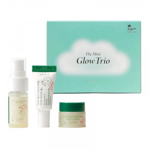 AXIS-Y The Mini Glow Trio Toner 12 ml + Serum 5 ml + Cream 5 mlIVET.RO - Reduceri de până la -80%