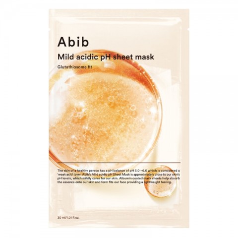 ABIB Mild Acidic Ph Sheet Mask Glutathiosome Fit 30 mlIVET.RO - Reduceri de până la -80%
