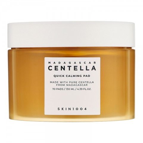 SKIN1004 Madagascar Centella Quick Calming Pad 70 buc / 130 mlIVET.RO - Reduceri de până la -80%