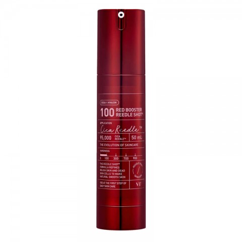 VT COSMETICS Red Booster Reedle Shot 100 Antioxidant Anti-Aging Serum Booster cu microneedles 50 mlIVET.RO - Reduceri de până la -80%