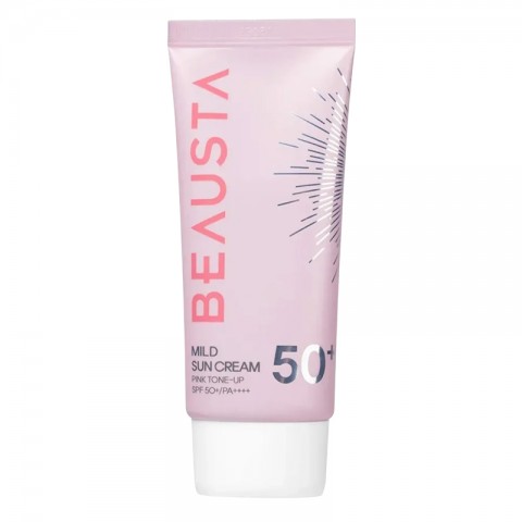 BEAUSTA Mild Sun Cream Pink Tone-Up SPF50+ 50 mlIVET.RO - Reduceri de până la -80%