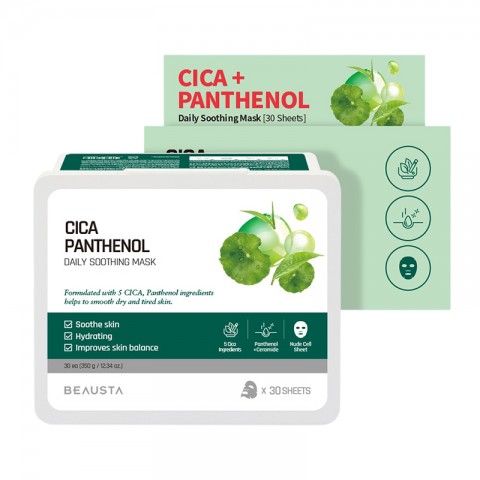 BEAUSTA Cicarecipe Daily Soothing Care Mask 30 sheetsIVET.RO - Reduceri de până la -80%