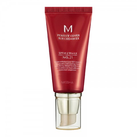 Missha M Perfect Cover BB Cream EX №21 SPF42 PA+++ 50 mlIVET.RO - Reduceri de până la -80%