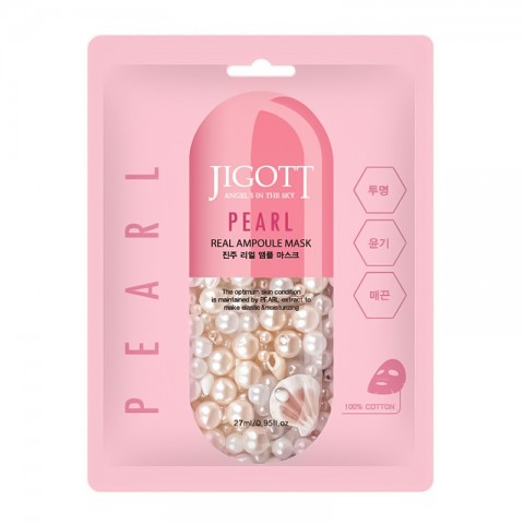 Jigott Pearl Real Ampoule Mask 27 mlIVET.RO - Reduceri de până la -80%