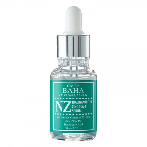 COS DE BAHA Niacinamide 20% Zinc 4% Serum (NZ) 30 mlIVET.RO - Reduceri de până la -80%