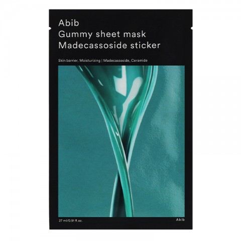 ABIB Gummy Sheet Mask Madecassoside Sticker 27 mlIVET.RO - Reduceri de până la -80%