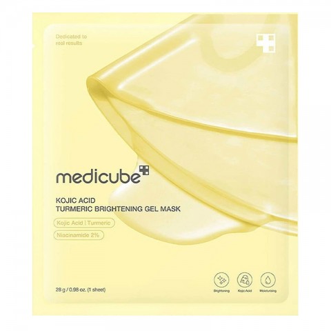 MEDICUBE Kojic Acid Turmeric Brightening y Gel Mask 1 bucIVET.RO - Reduceri de până la -80%