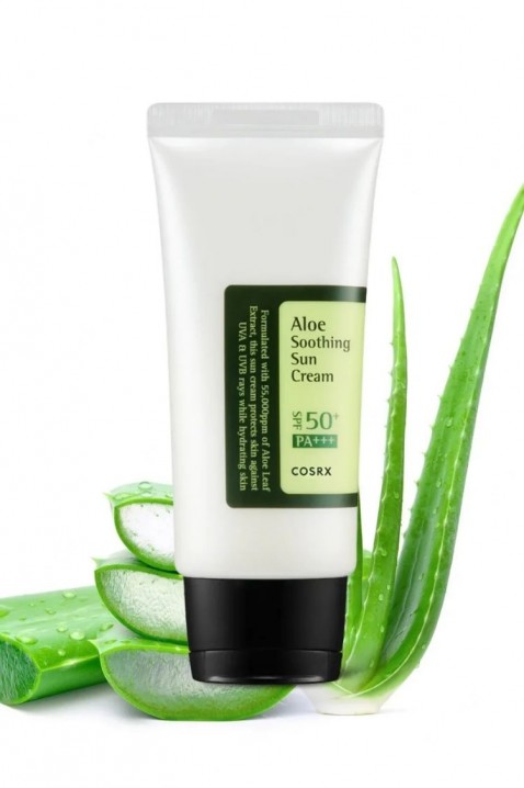 COSRX Aloe Soothing Sun Cream SPF50+ PA+++ 50 mlIVET.RO - Reduceri de până la -80%