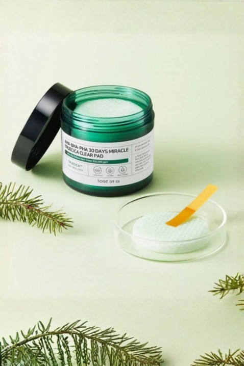 SomeByMi AHA BHA PHA 30 Days Miracle Truecica Clear Pad 70 bucIVET.RO - Reduceri de până la -80%