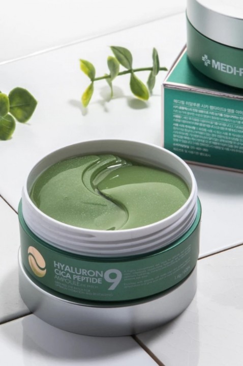 MEDI-PEEL Hyaluronic Cica Peptide 9 Ampoule Eye Patch 60 bucIVET.RO - Reduceri de până la -80%