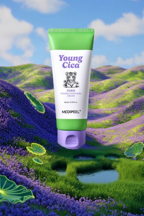 MEDI-PEEL Young Cica PDRN Trouble Soothing Cream 80 mlIVET.RO - Reduceri de până la -80%